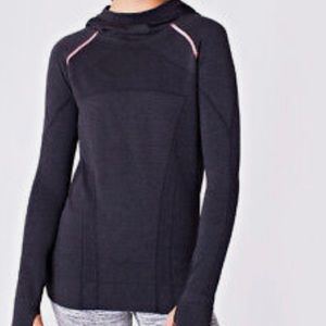 Girls long sleeve hooded top from Ivivva by lululemon. In great condition size12